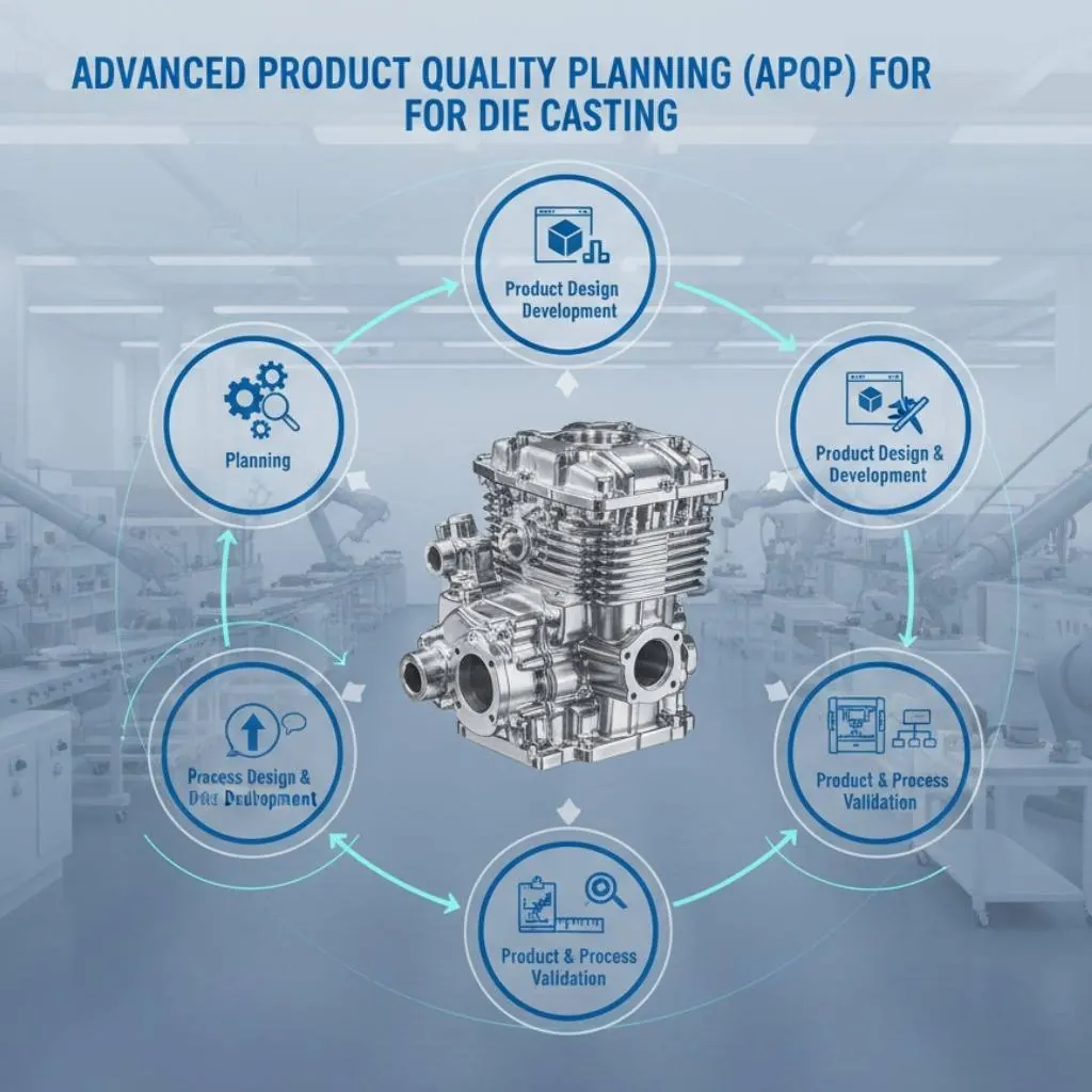Advanced product quality planning applied to every die casting programme