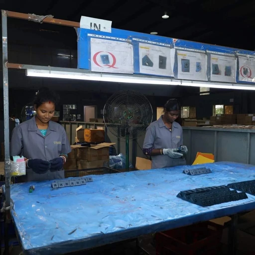 Two-stage checking before despatch