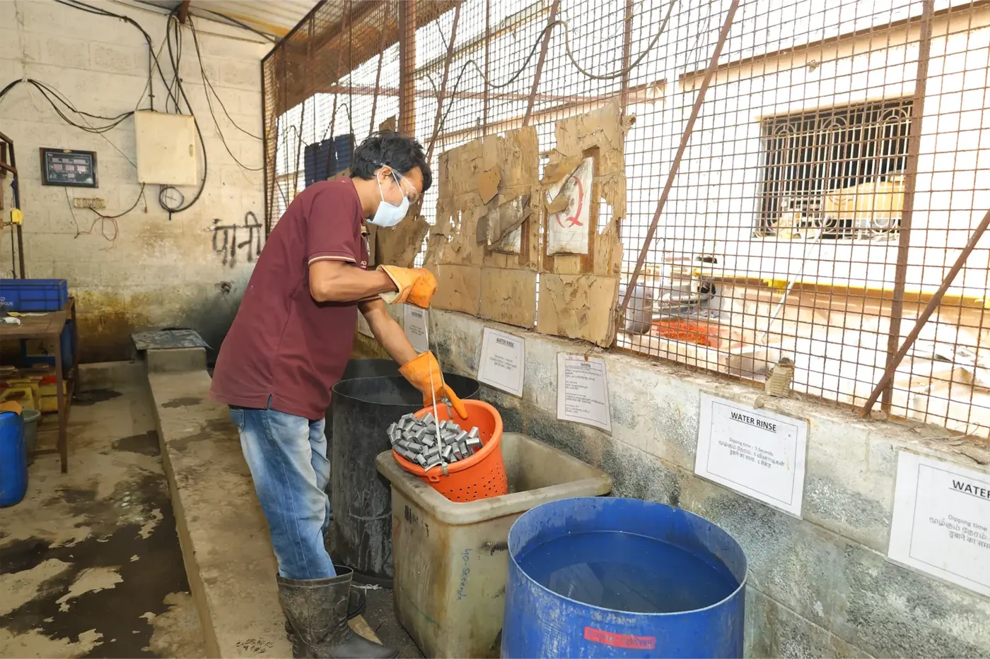 Industrial Painting at Marcus Hi-Tech Engineering