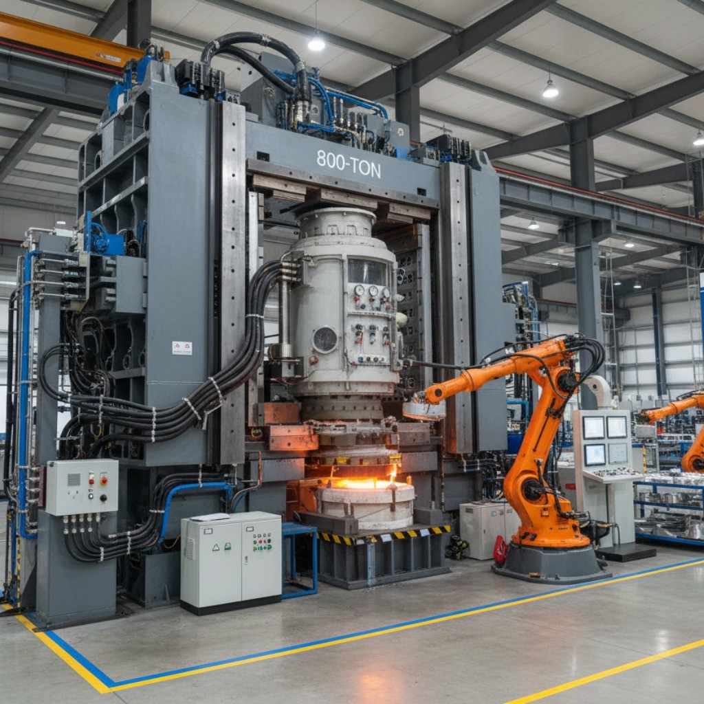 800 Ton Vacuum Assisted Machine