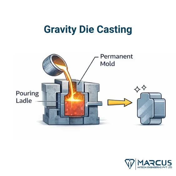 Gravity Die Casting : Process, Advantages and Applications.