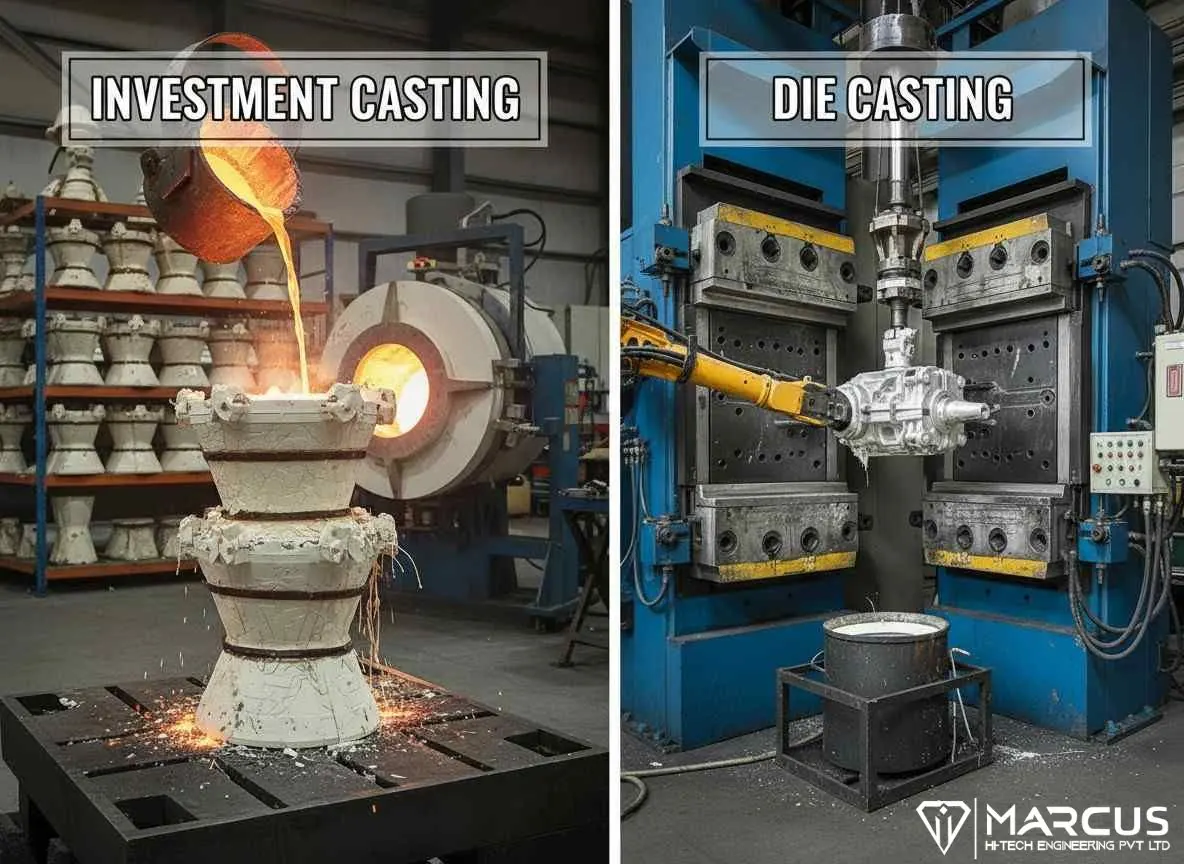 Investment Casting vs. Die Casting: Only One Is Best for You
