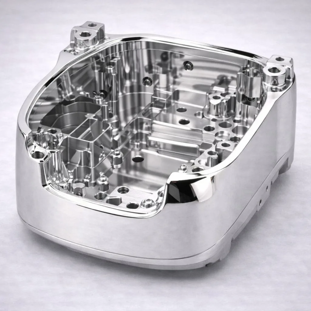 Medical Device Housing — Mirror Finish