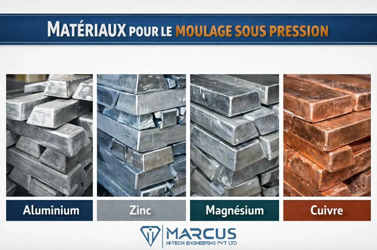 Quels matériaux peuvent être moulés sous pression ?