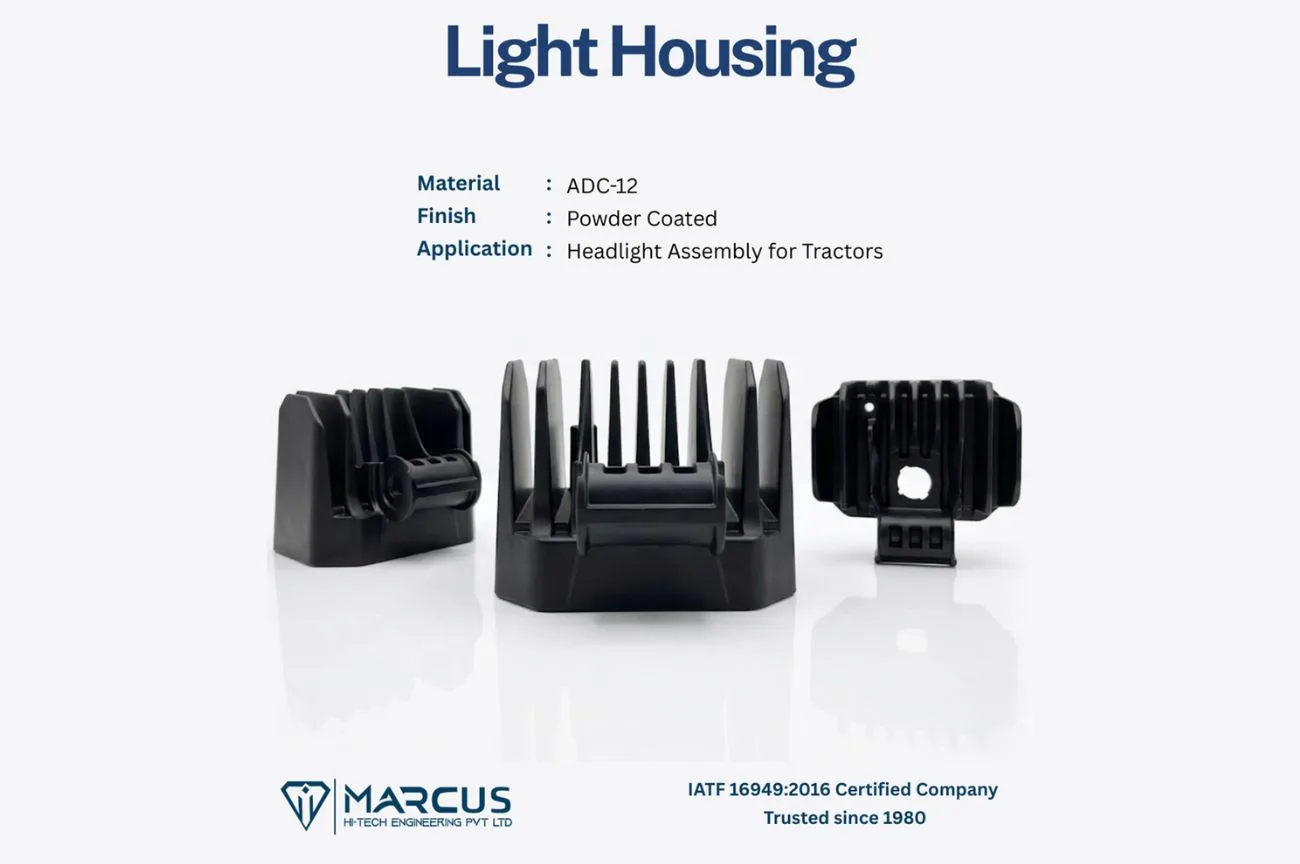 ADC-12 Tractor Headlight Housing