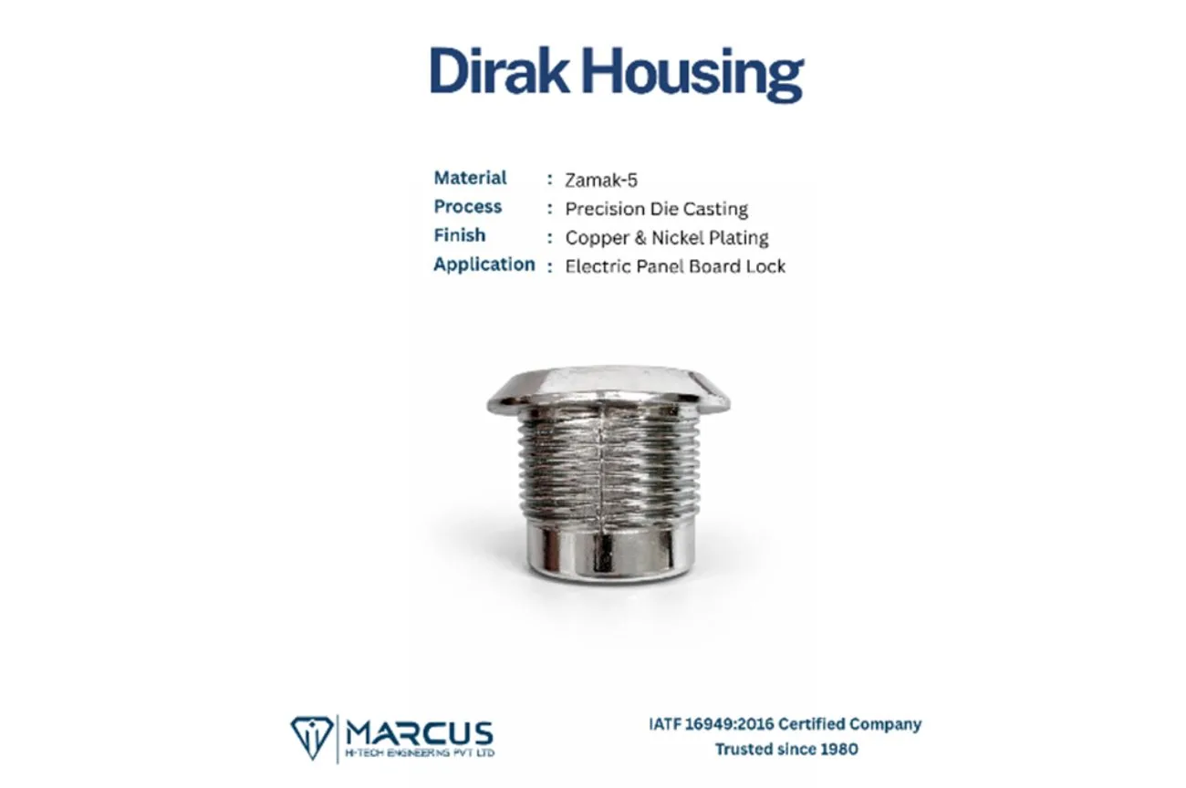 High-Security Zamak-5 Panel Board Locks