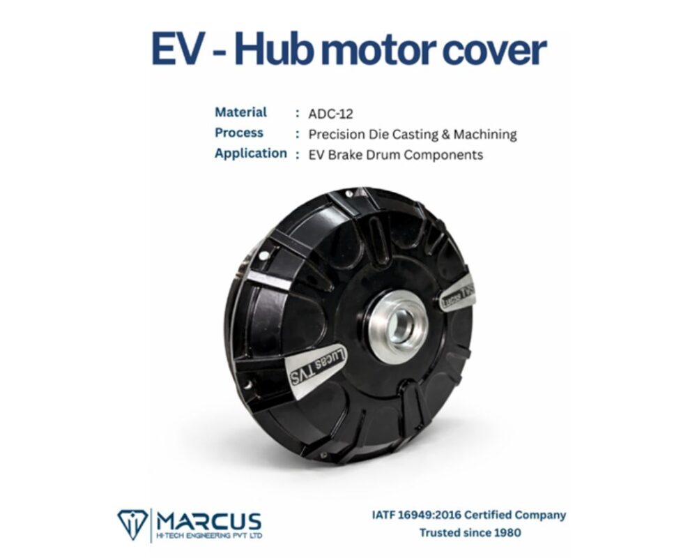ev hub motor cover