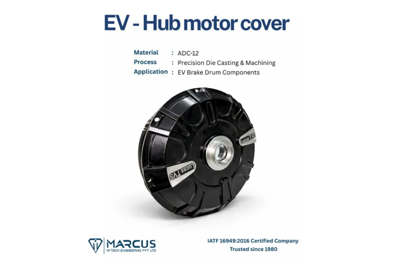 High-Performance Precision EV Hub Motor Covers