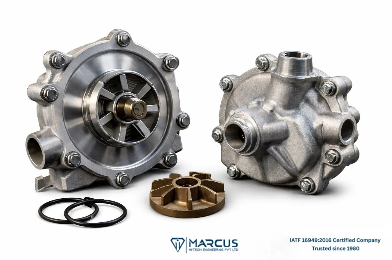 Precision High-Pressure Water Pump Covers