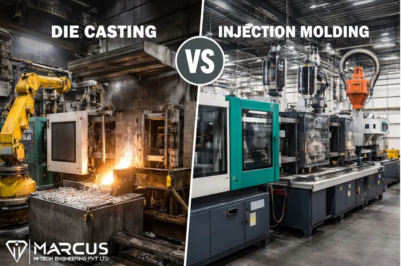 Die Casting vs Injection Molding: Materials & Costs