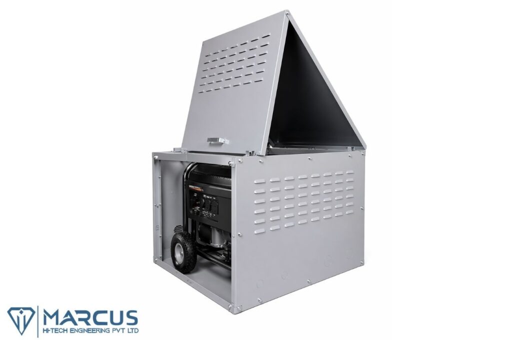 metal portable generator enclosure